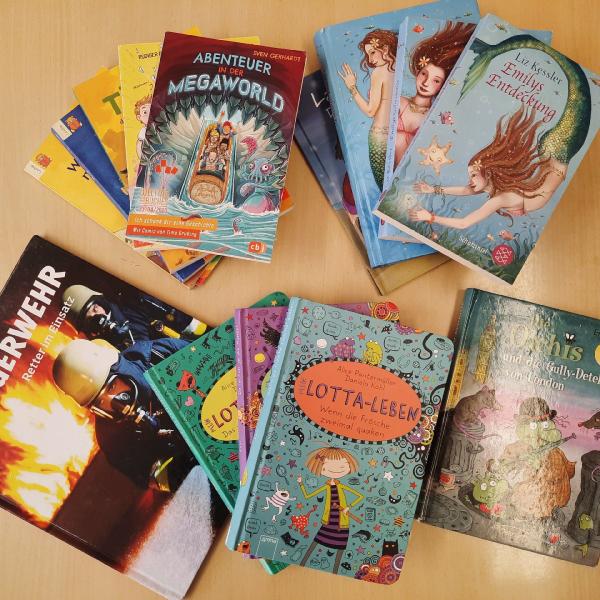 Verschiedene Kinderbücher