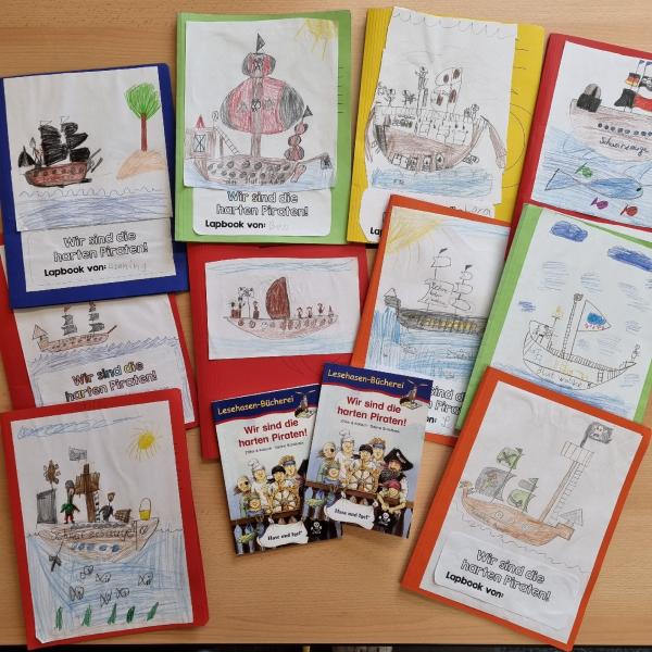 Lapbooks zum Buch "Wir sind die harten Piraten"
